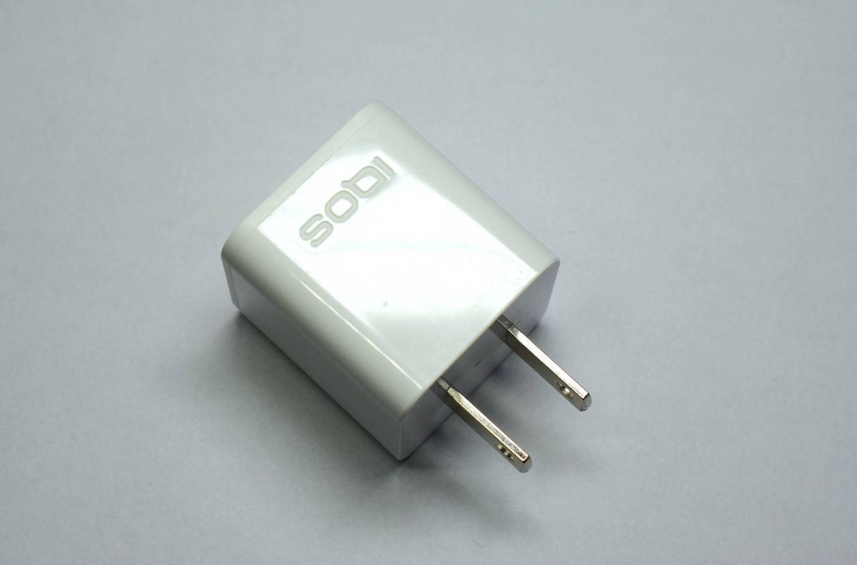 IQOS純正 急速充電器 S21A25 5V2A＋充電用USB ケーブル 1m 白＋変換アダプター（ MicroUSB- Type-C）_画像2