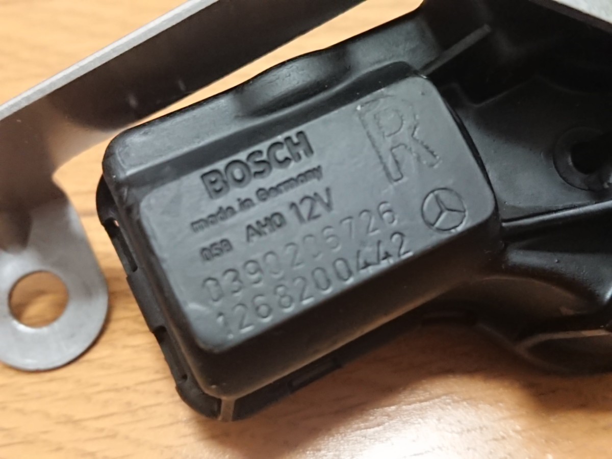 ベンツ w126 右 ヘッドライト ヘッドランプ ワイパーモーター クリーナー 0390206726 1268200442 ボッシュ Bosch Sクラス SEL SE_画像10