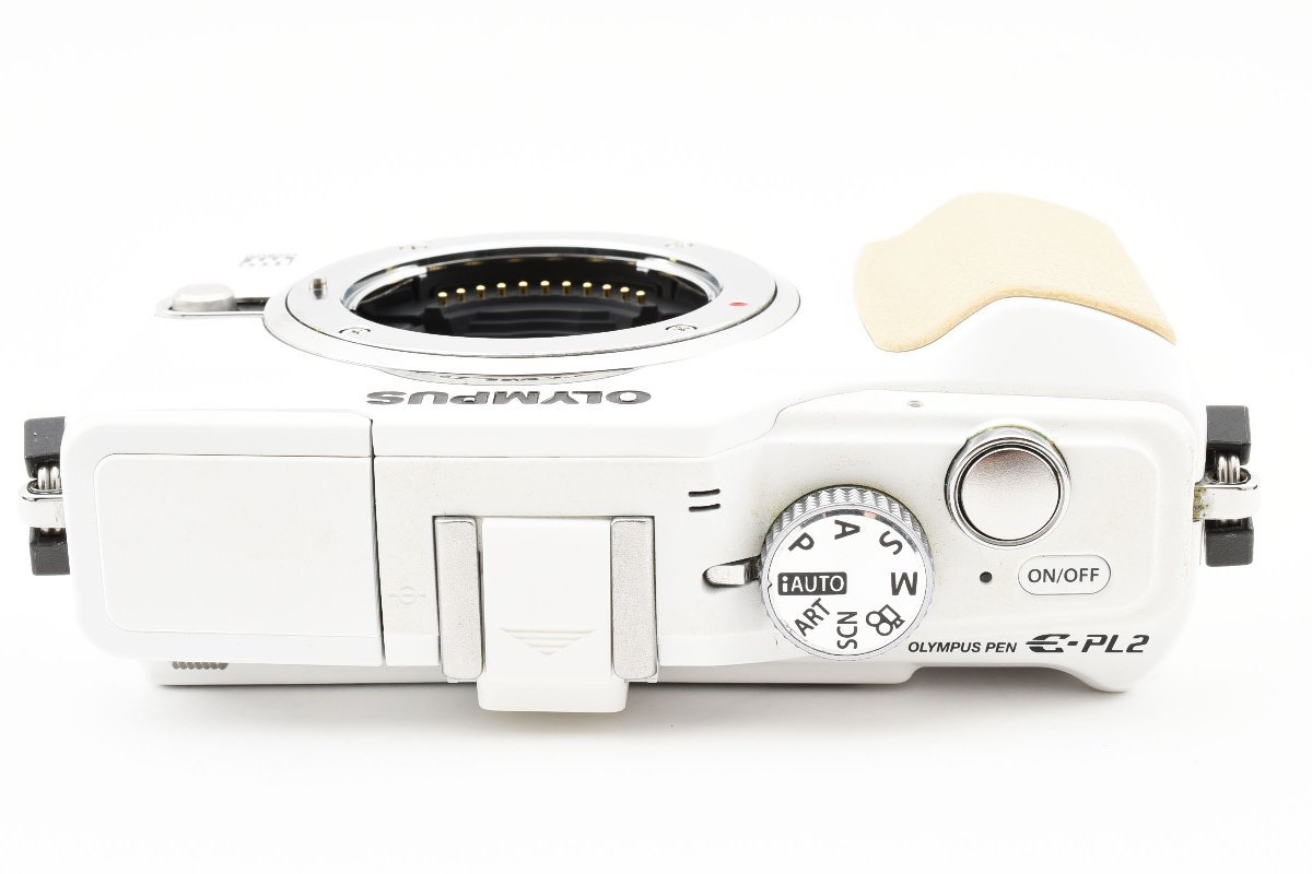 10751円 OLYMPUS PEN E-PL2 ホワイト 1230万画素 14-42 mm + 40 10751円 OLYMPUS PEN E-PL2 ホワイト 1230万画素 14-42 mm + 40