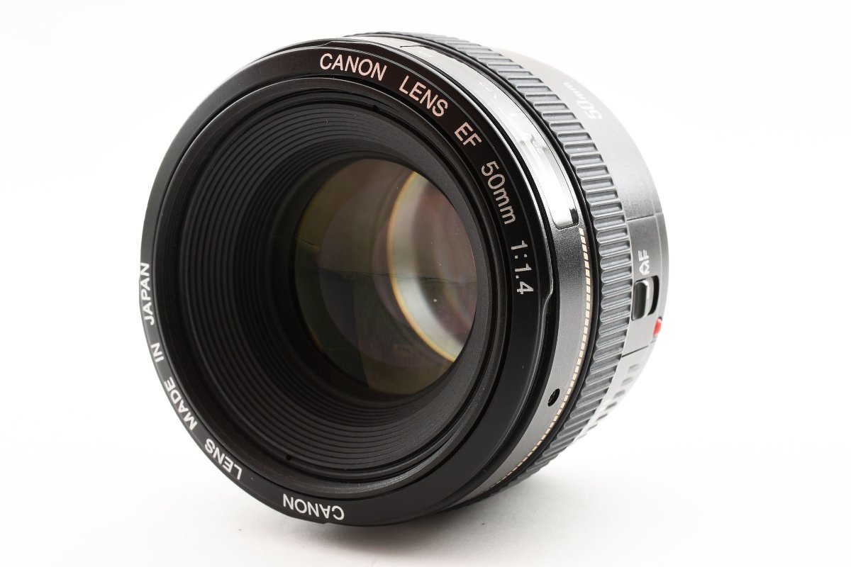 Canon EF 50mm f/1.4 USM ウルトラソニック [美品] レンズポーチ付き フルサイズ対応 標準レンズ_画像2