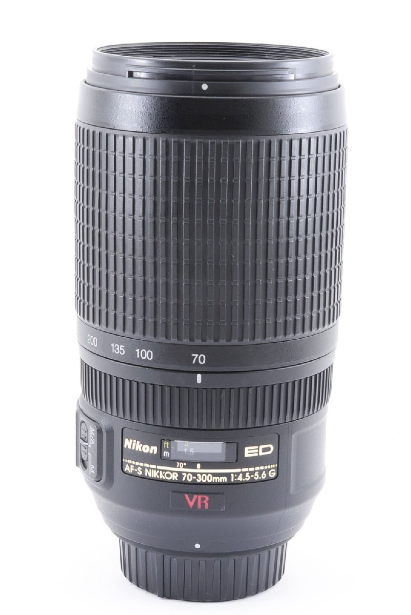 Nikon AF-S VR NIKKOR 70-300mm f/4.5-5.6 G IF ED フルサイズ対応 [美品] HB-36 レンズフード付き 超望遠ズームの画像8
