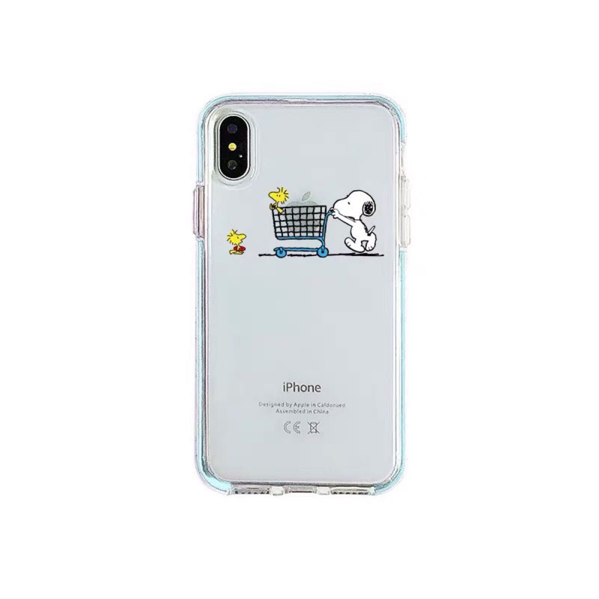 iPhone7/8 X/XS Plusケース スヌーピー  クリア 韓国 人気
