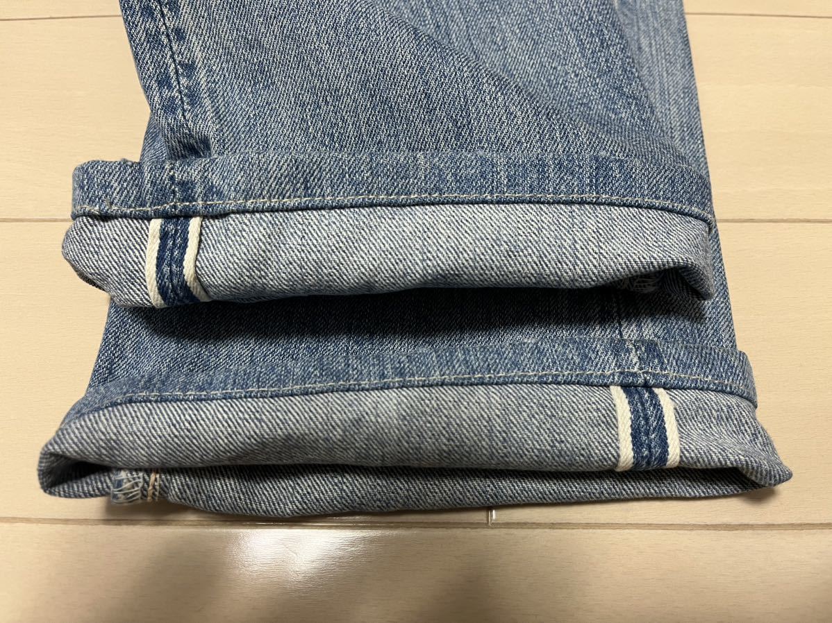 送料無料 リーバイス S501 日本製 W32 ペンキステッチ 44501 大戦モデル デニム ジーンズ Levi's ビッグE 赤耳 赤タブ