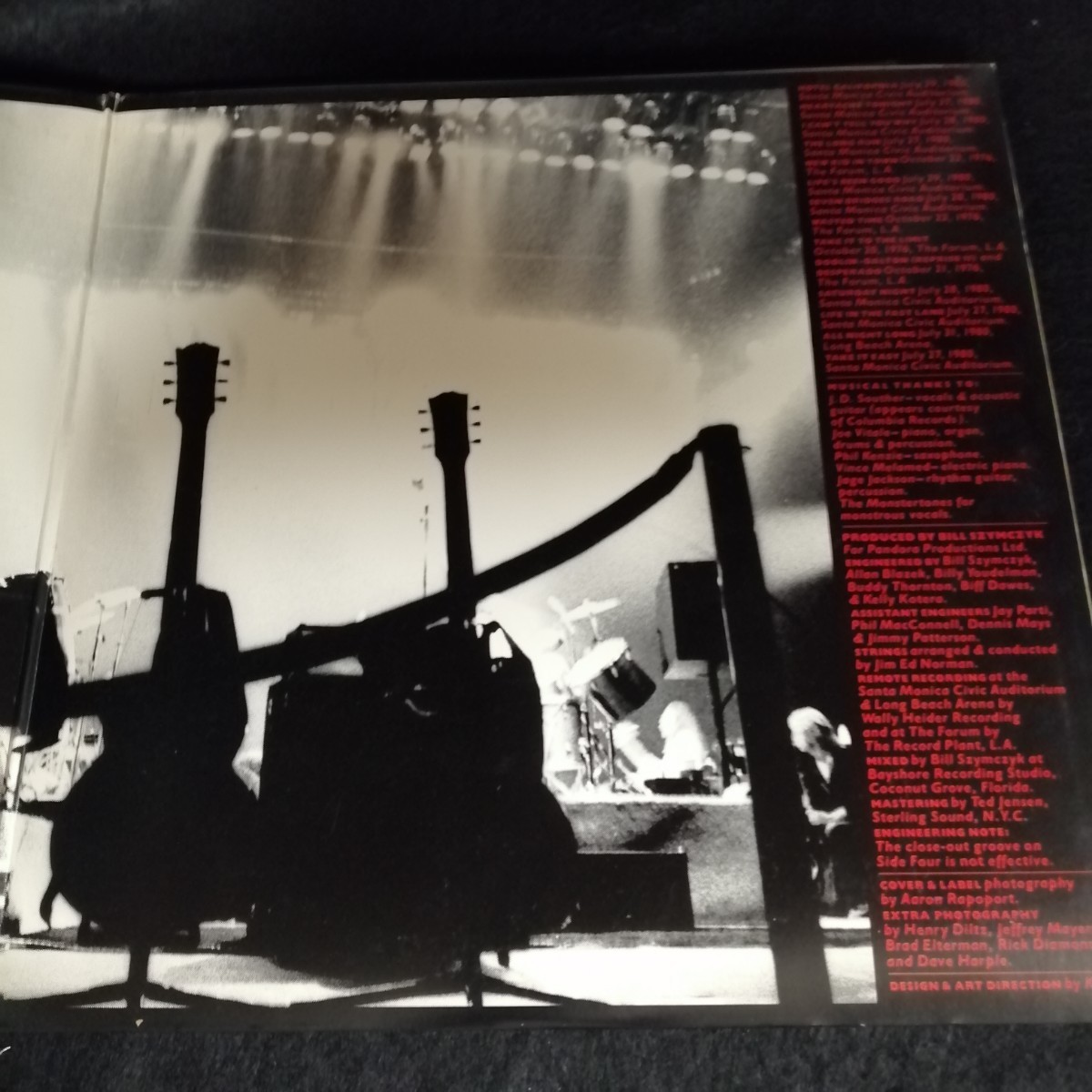 D02 中古LP 中古レコード　イーグルス ライヴ　EAGLES　live 国内盤　2枚組　P-5589-90Y_画像4