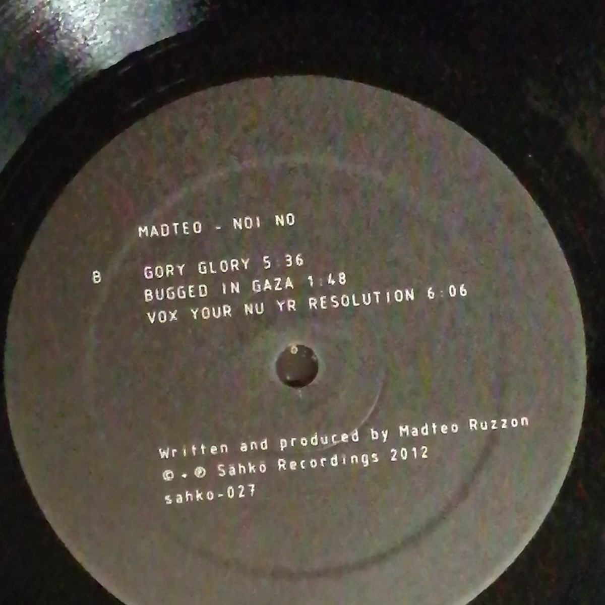 D02 中古LP 中古レコード　MADTEO noi no SAHKO-027　2枚組 シュリンク有り　フィンランド盤　イタリア　テクノ　IDM_画像6