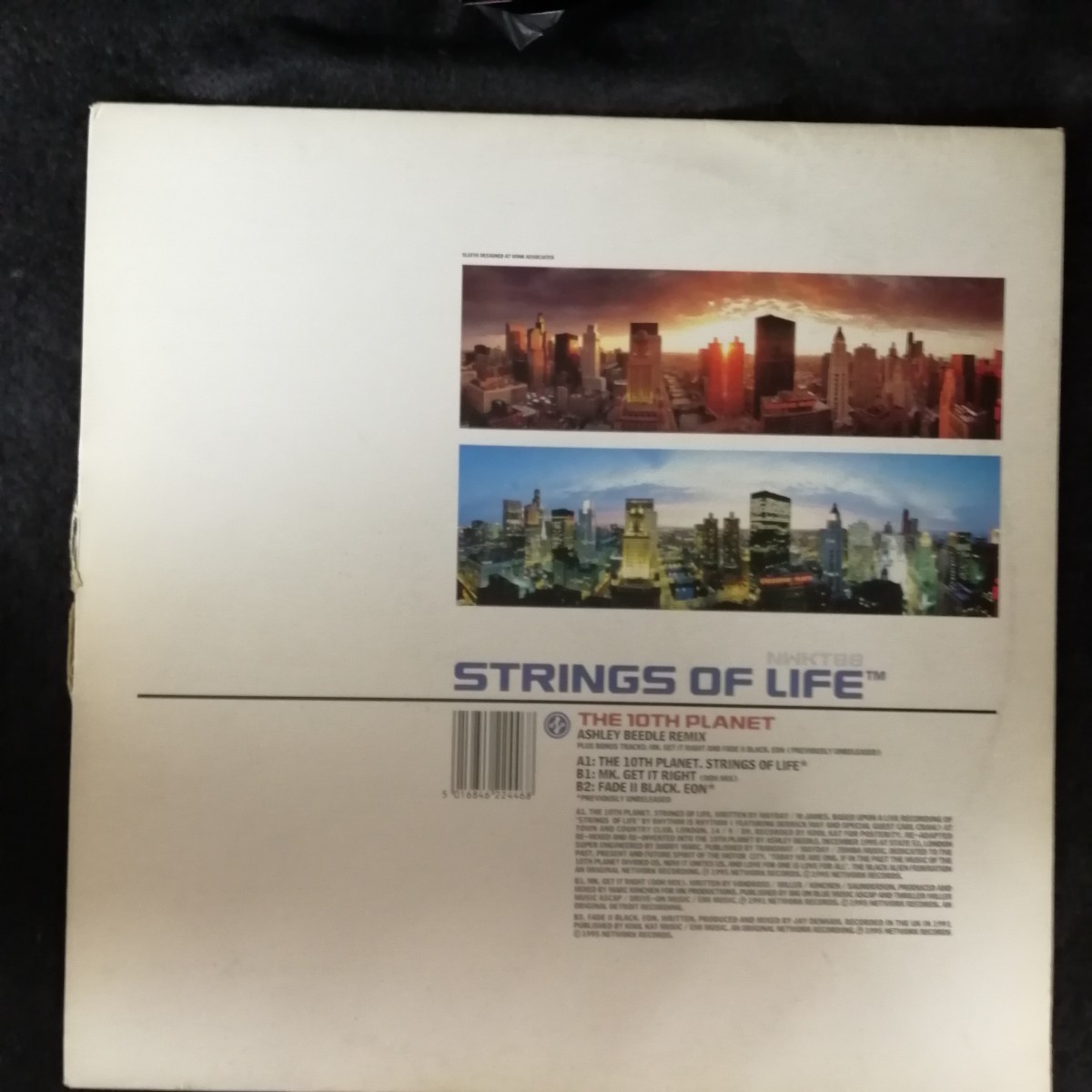 D02 中古LP 中古レコード　THE 10TH PLANET strings of life UK盤　 NTKT88_画像1