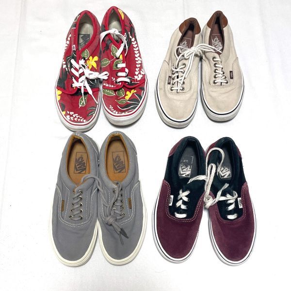 10足セット VANS　ERA　エラ　オーセンティック バンズ デッキ スニーカー ローカット 25cm 26cm サイズミックス セット販売 古着　卸_画像5