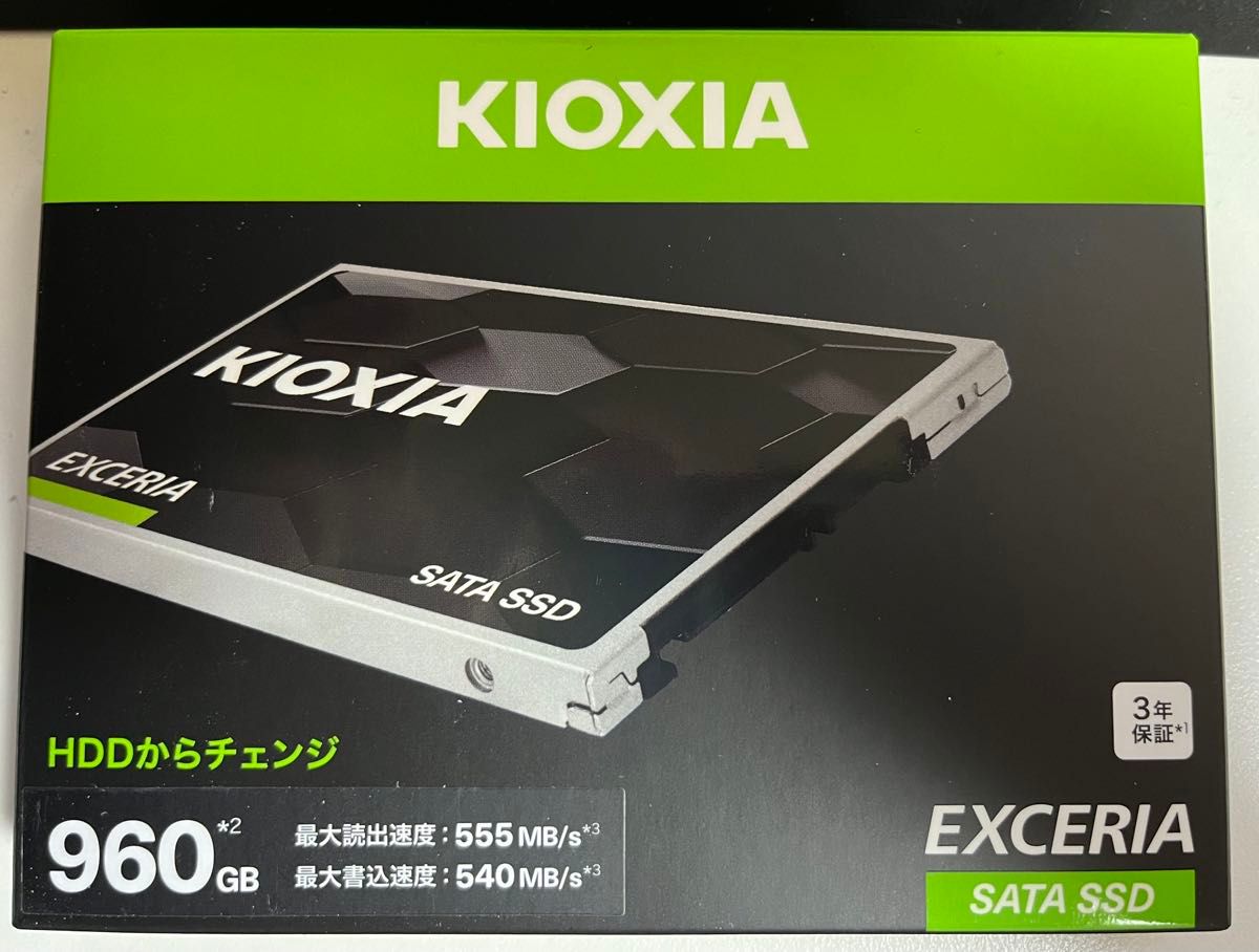★ 新品 KIOXIA EXCERIA SSD-CK960S/J 960GB SATA SSD ★