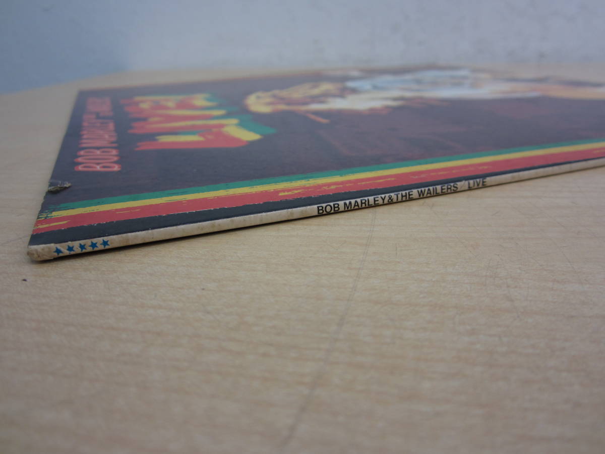 53054◆LP レコード Bob Marley & The Wailers Live!_画像7