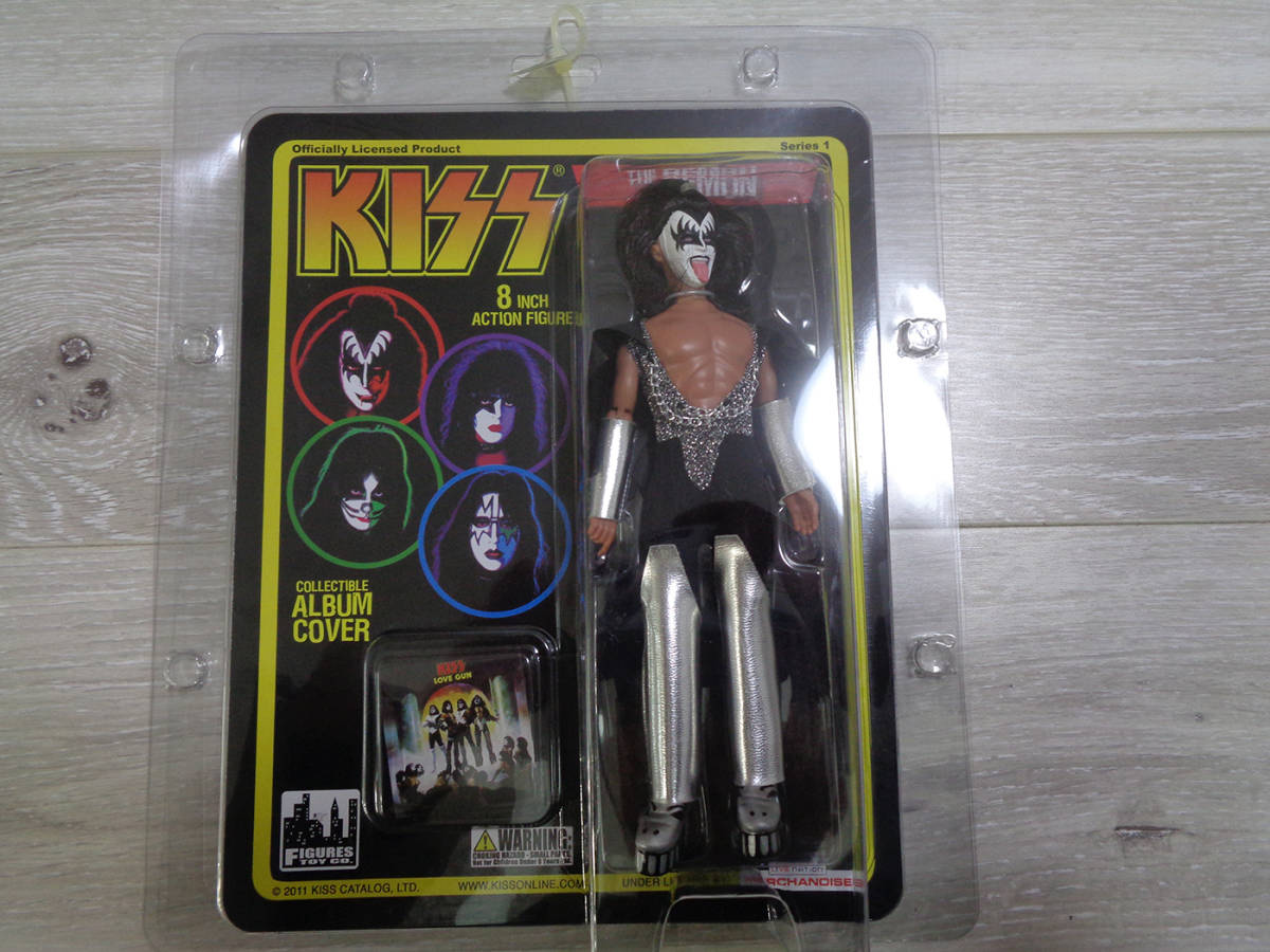 KISS レトロ 8インチ フィギュア ラブガン 4体セット ジーン KISS レトロ 8インチ フィギュア ラブガン 4体セット ジーン