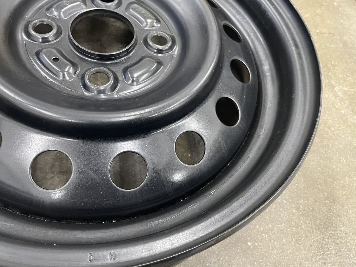 スズキ 純正 14インチ 4 5J+45 PCD100-4H スチールホイール 鉄 スズキ 純正 14インチ 4 5J+45 PCD100-4H スチールホイール 鉄