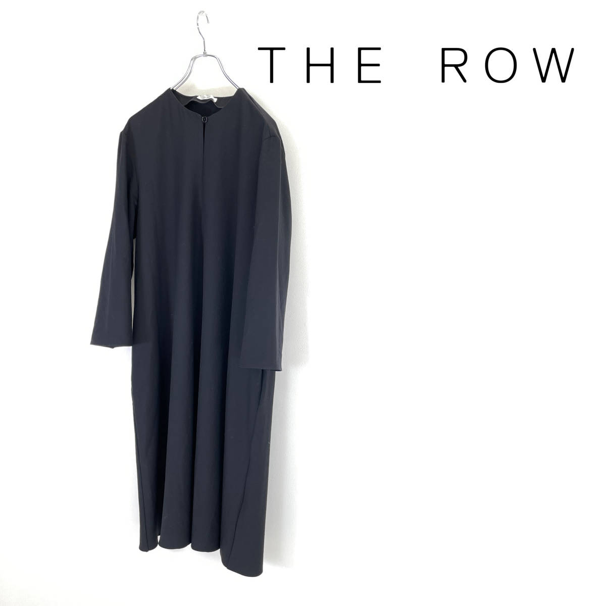 THE ROW ELLIS DRESS ザロウ ウール ワンピース size XS【定価427,900円】7461 W2565 0130915