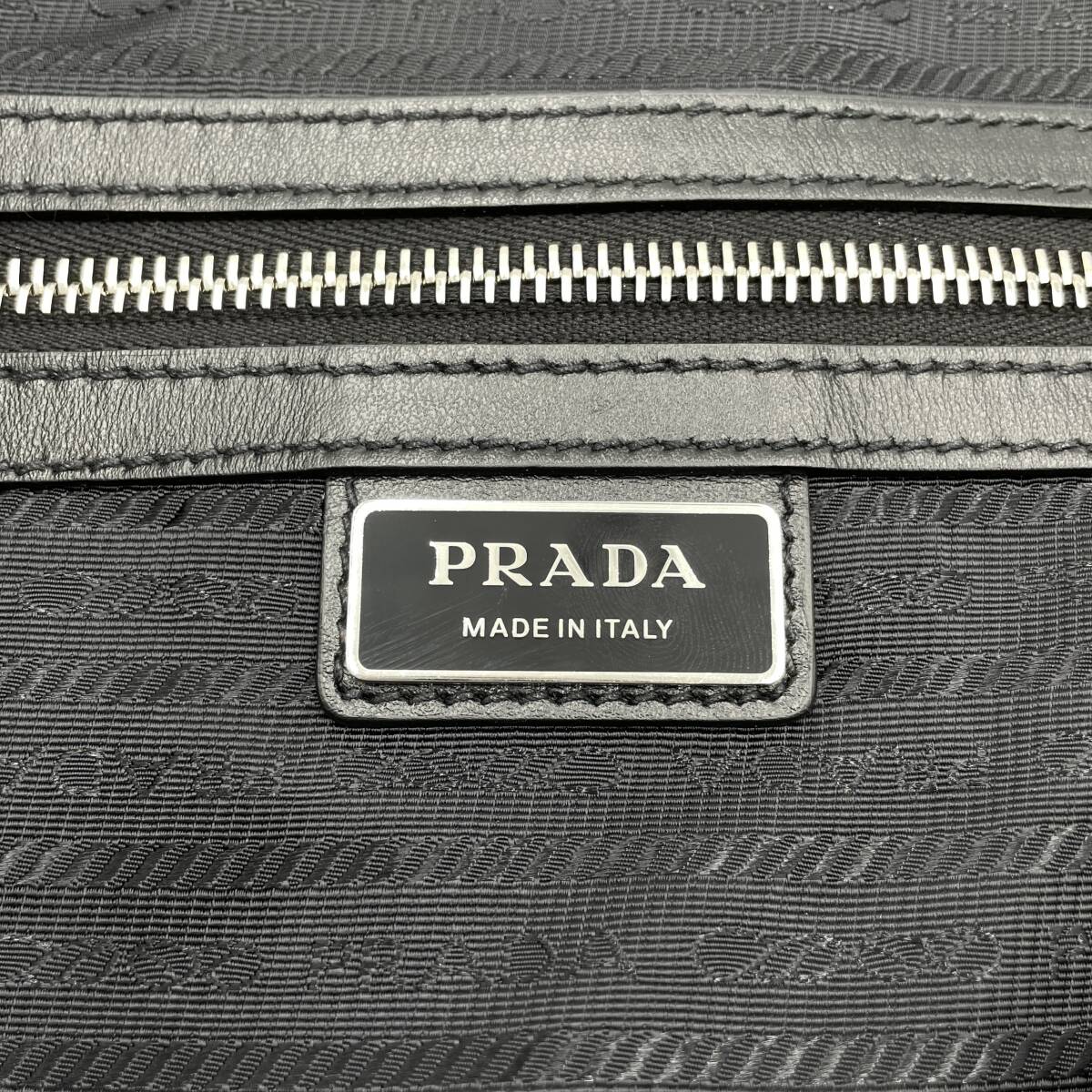 PRADA プラダ トライアングルロゴ ヴィッテロダイノ レザー ショルダー バッグ 2VY007 0223291の画像9
