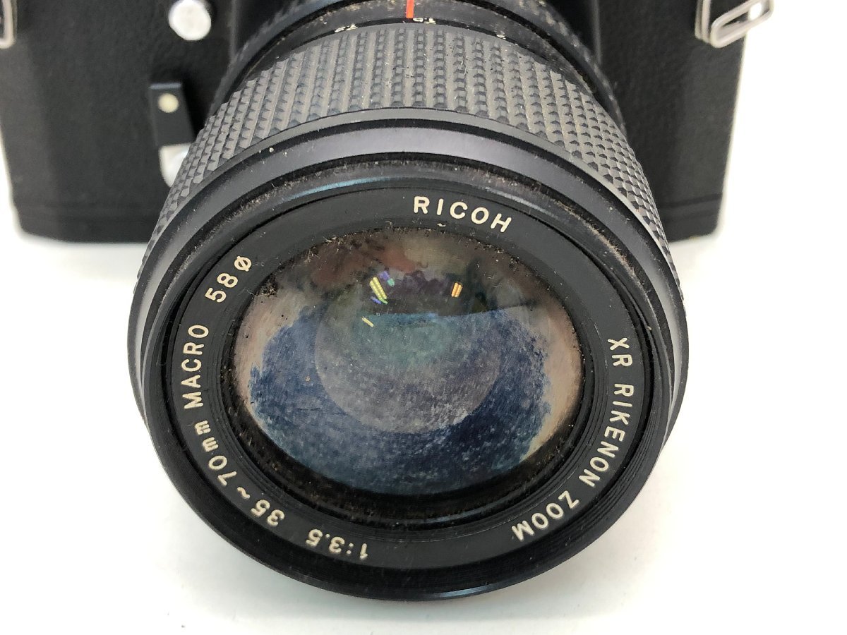 1円～ RICOH XR-2 XR RIKENON ZOOM 1:3.5 35-70mm 一眼レフカメラ ジャンク 中古【UW010595】_画像2