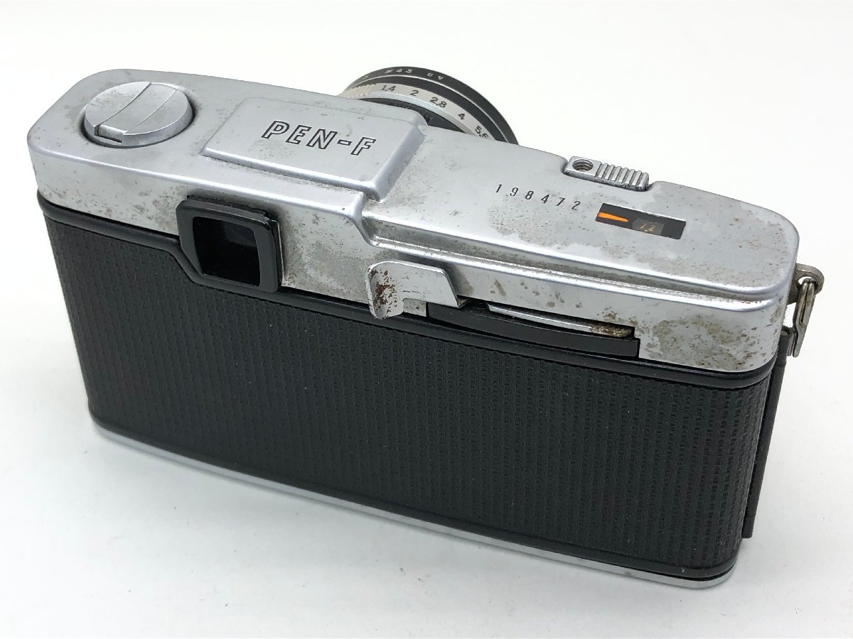 OLYMPUS-PEN F / G.Zuiko Auto-S 1:1.4 f=40mm 一眼レフカメラ ジャンク 中古【UW020323】_画像4