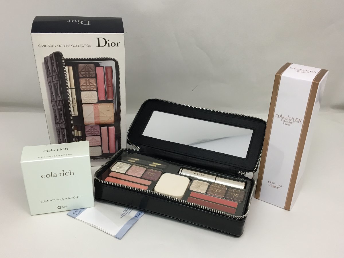 【未開封あり】Dior CANNAGE COUTURE COLLECTION / コラリッチ ローション パウダー 等 コスメ 3点 まとめ 箱付き 中古【MA020023】_画像1