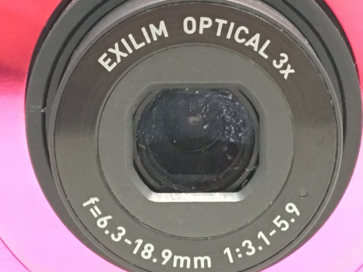 CASIO EXILIM EX-Z90 / OPTICAL 3X f=6.3-18.9mm 1:3.1-5.9 コンパクト デジタルカメラ 通電確認済み ジャンク 中古【UW020451】_画像2