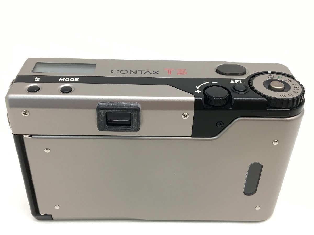CONTAX T3/sonnar 2.8/35 コンパクトカメラ 通電確認済み 現状渡し 中古【UW020458】_画像3