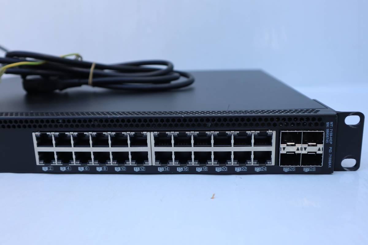 Yahoo!オークション - D0275 Y Lenovo RackSwitch G7028 【通電 Yahoo!オークション - D0275 Y Lenovo RackSwitch G7028 【通電