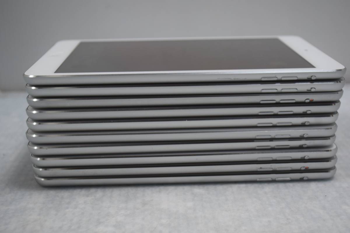 S0390(SLL) N L 10台セット Apple iPad mini2 Wi-Fiモデル 16GB シルバー ME279J/A A1489 タブレット 本体のみ_画像4