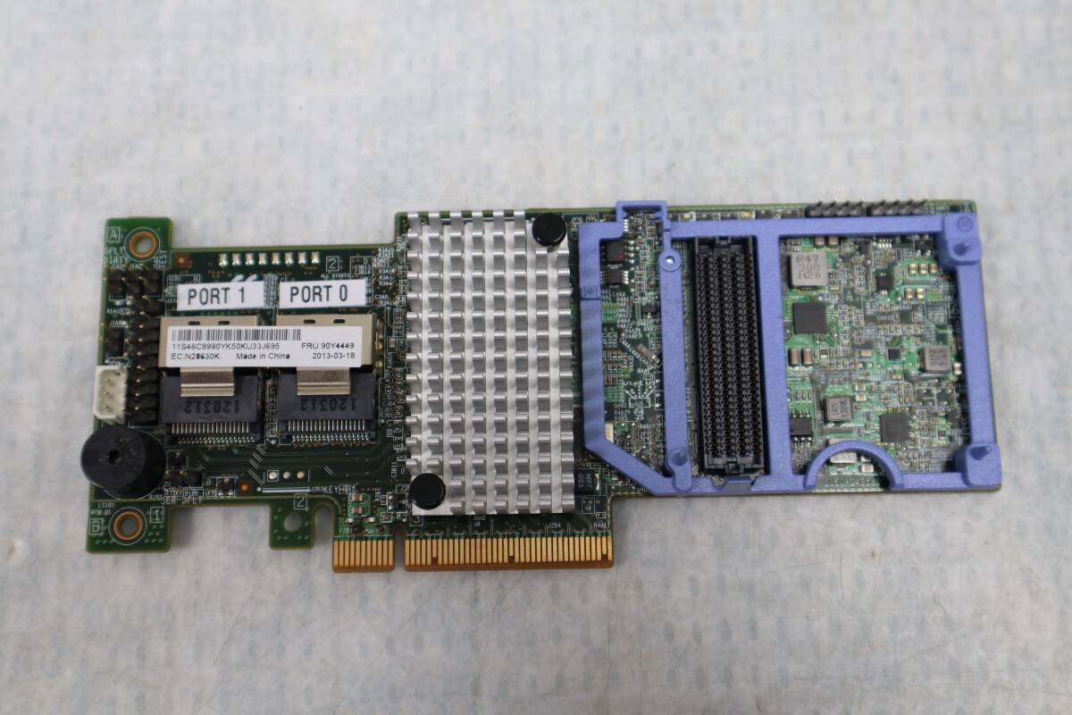 E7205 & IBM ServeRAID M5110 SAS/SATA RAIDコントローラ 1GB PCI-EX 90Y4449_画像1