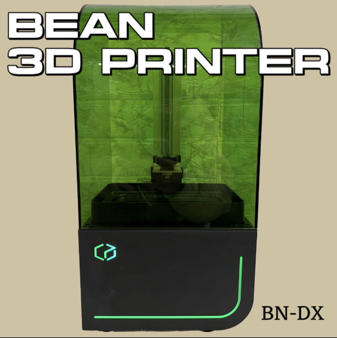 J49★通電確認済み Bean 3D Printer BN-DX 光造形 3Dプリンターの画像1