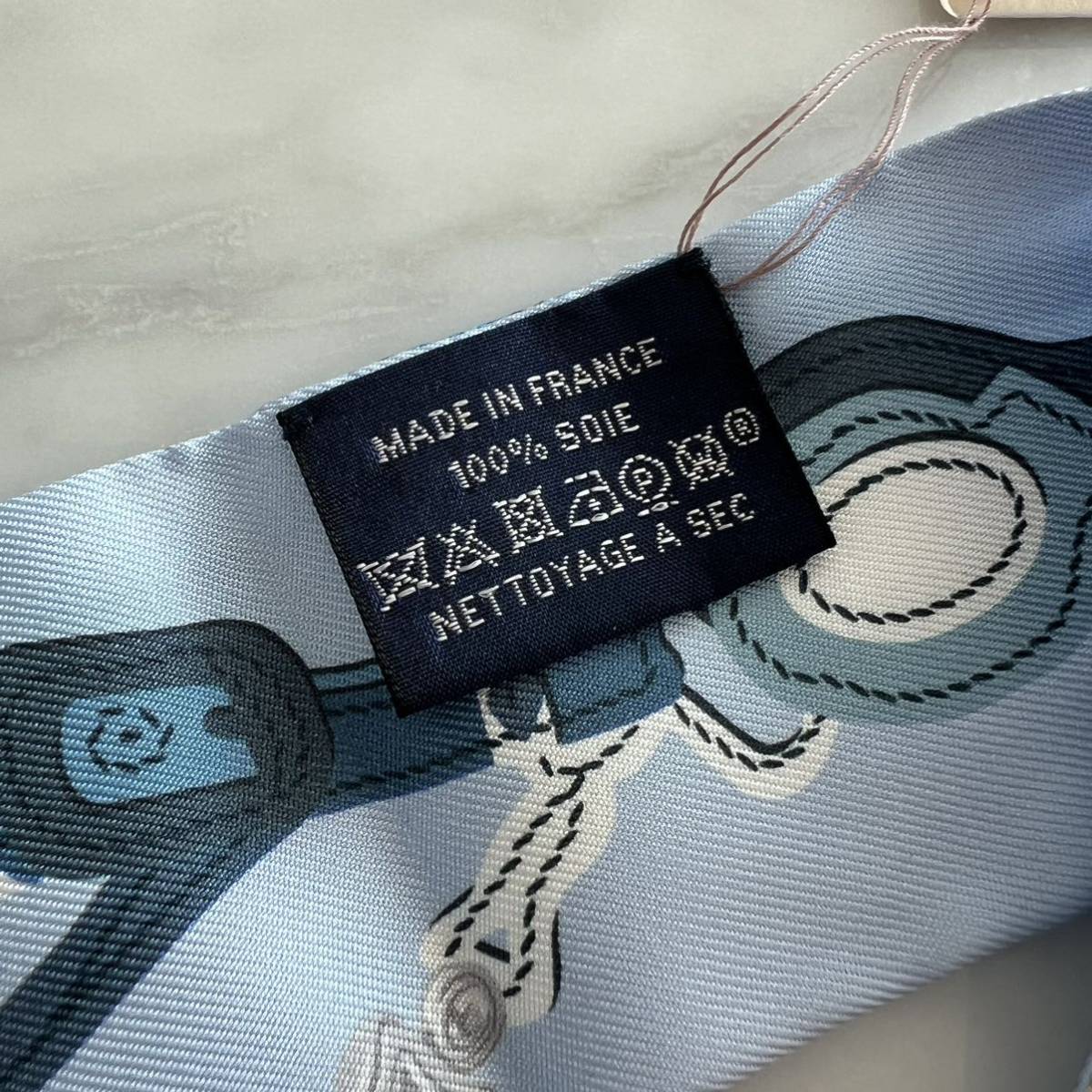 HERMES エルメス ツイリー スカーフ シルク ブリッド・ドゥ HERMES エルメス ツイリー スカーフ シルク ブリッド・ドゥ
