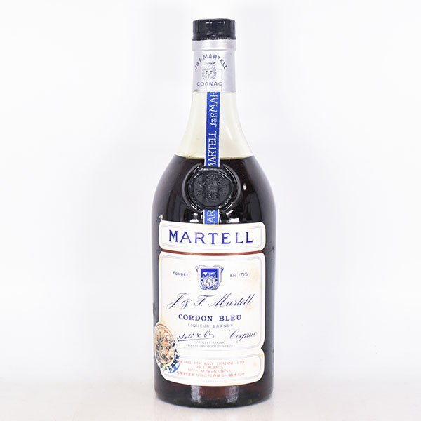 ★マーテル コルドンブルー ★旧ラベル 分割ラベル ＊箱付 ※ 700ml 40% コニャック MARTELL CORDON BLEU B180566_画像2