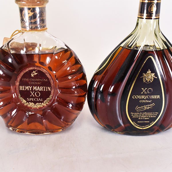 1円～★2本セット★レミーマルタン XO スペシャル 旧 /クルボアジェ XO グリーンボトル ＊箱付 ※ 700ml 40% コニャック COGNAC B18S009_画像3