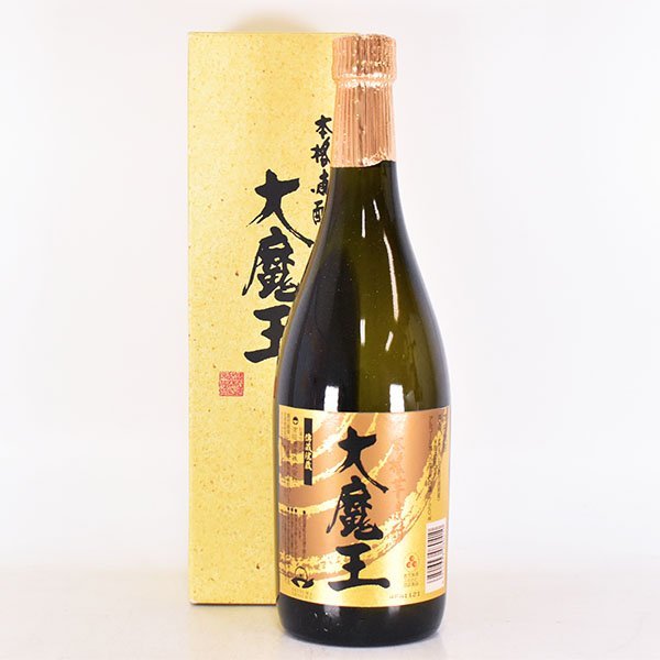 大阪府内発送限定★濱田酒造 本格焼酎 大魔王 ＊箱付 720ml/四合瓶 25% 芋焼酎 B250030_画像1