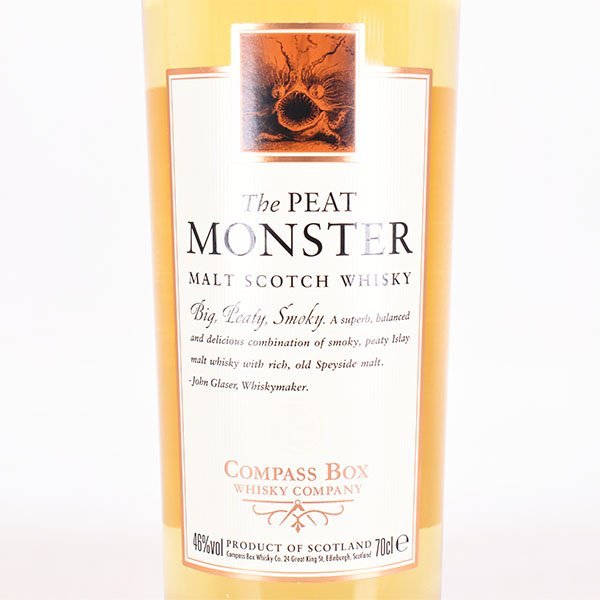 1円～★コンパス ボックス ザ ピート モンスター ＊箱付 ※ 700ml 46% スコッチウイスキー Compass Box The Peat Monster C030226_画像3