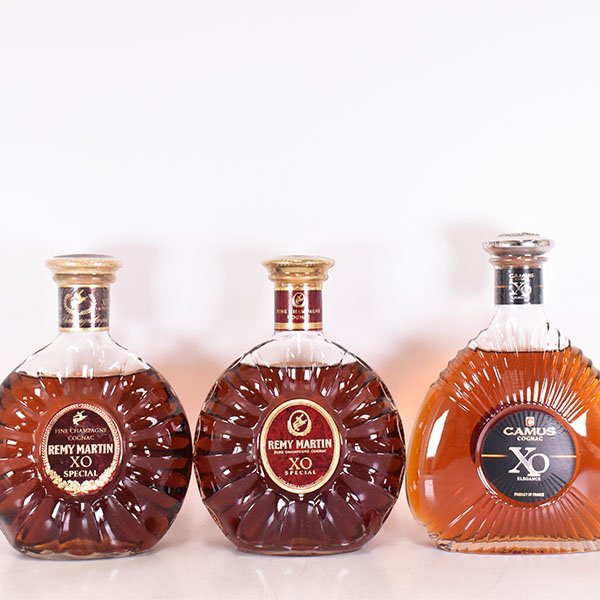 3本セット★レミーマルタン XO スペシャル /カミュ XO エレガンス ＊箱付 ※ 700ml 40% コニャック COGNAC C03S045_画像4