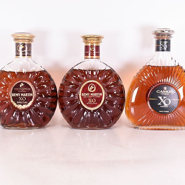 3本セット★レミーマルタン XO スペシャル /カミュ XO エレガンス ＊箱付 ※ 700ml 40% コニャック COGNAC C03S045_画像3