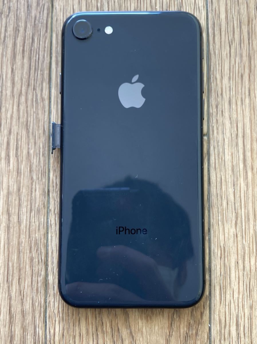 5440円 iPhone 8 BLACK 64GB アクティベーションロックOFF IOS 5440円 iPhone 8 BLACK 64GB アクティベーションロックOFF IOS
