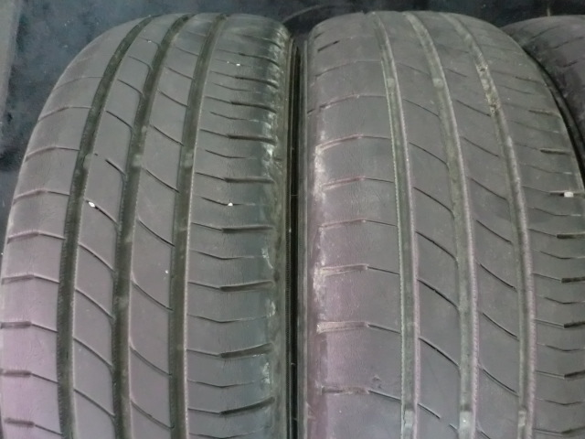 Ｋ６４　総額6,800円～バリ山　ダンロップルマンＶ　165/55R14　4本セット_画像2