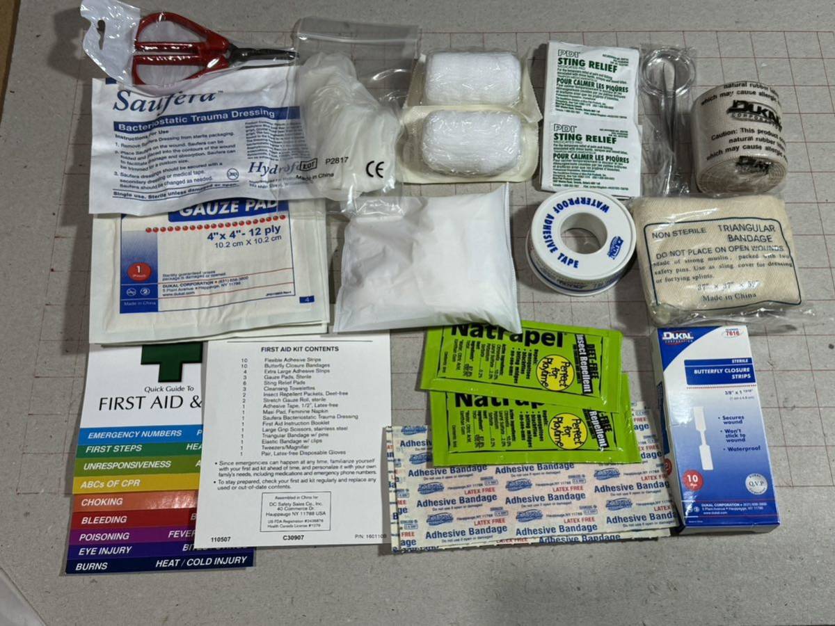 INFINITI ファーストエイドキット インフィニティ FIRST AID KIT USDM US ニッサン 北米 NISSAN 応急手当て 処置 エマージェンシーキット_画像3