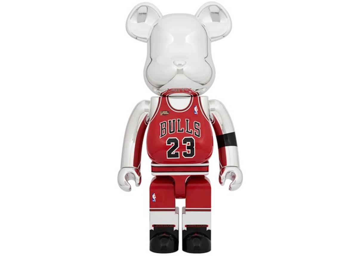 新品未開封品 BE@RBRICK Michael Jordan 1998 LAST SHOT 1000％ ベアブリック マイケル・ジョーダン _画像1