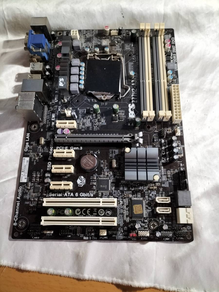 ★ ECS Z77H2-A3 (V1.2) LGA1155 Ｚ77 ATX●マザーボード_画像2