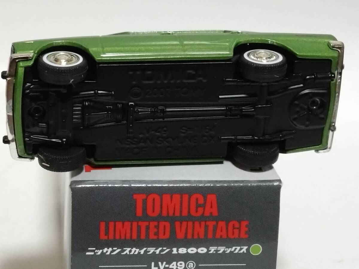 【即決】トミカリミテッドヴィンテージＬＶ-４９a ニッサン　スカイライン１８００デラックス_画像7