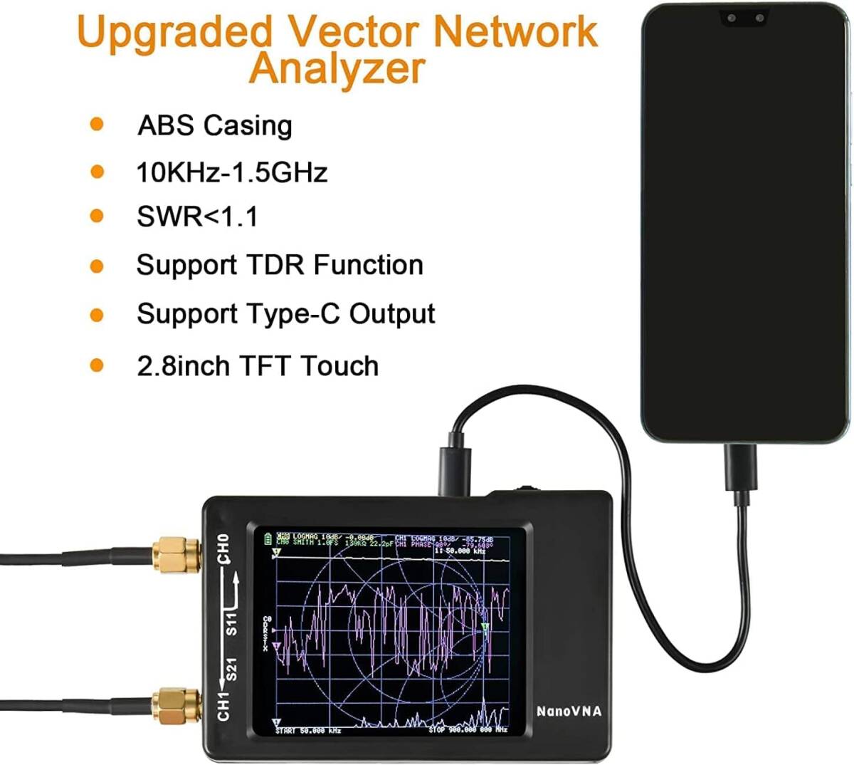  Spectrum дыра подъемник антенна сеть сигнал генератор 50KHz-1.5GHz 2.8 дюймовый LCD короткие волны MF HF VHF UHF