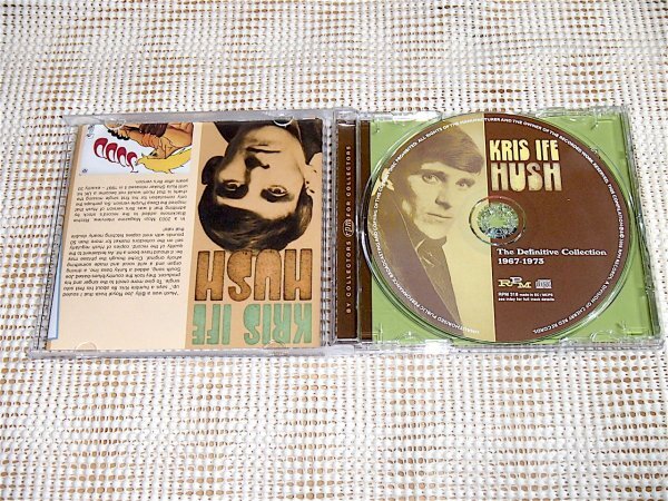 廃盤 Kris Ife クリス イフェ HUSH The Definitive Collection 1967-1973/ RPM / Jackson & Jones Judd 音源含 25曲入 良質ベスト UK mods