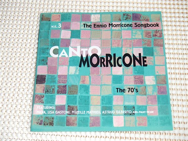 Ennio Morricone Songbook Canto Vol 3 70s/ Bear Family / Mireille Mathieu Astrud Gilberto 等 女性歌物良コンピ エンニオ モリコーネの画像1