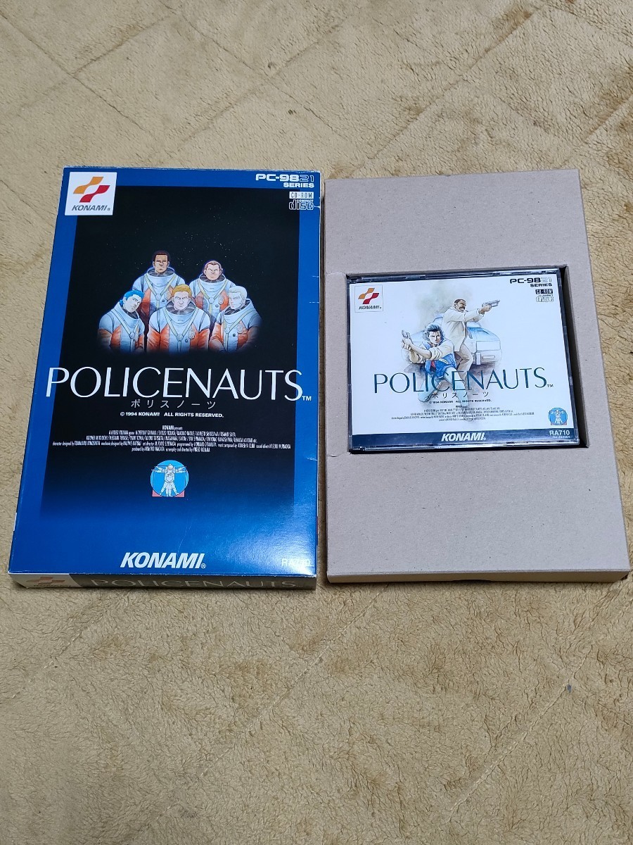 【美品】ポリスノーツ　PC-9821　小島秀夫　コナミ　KONAMI POLICENAUTS_画像3