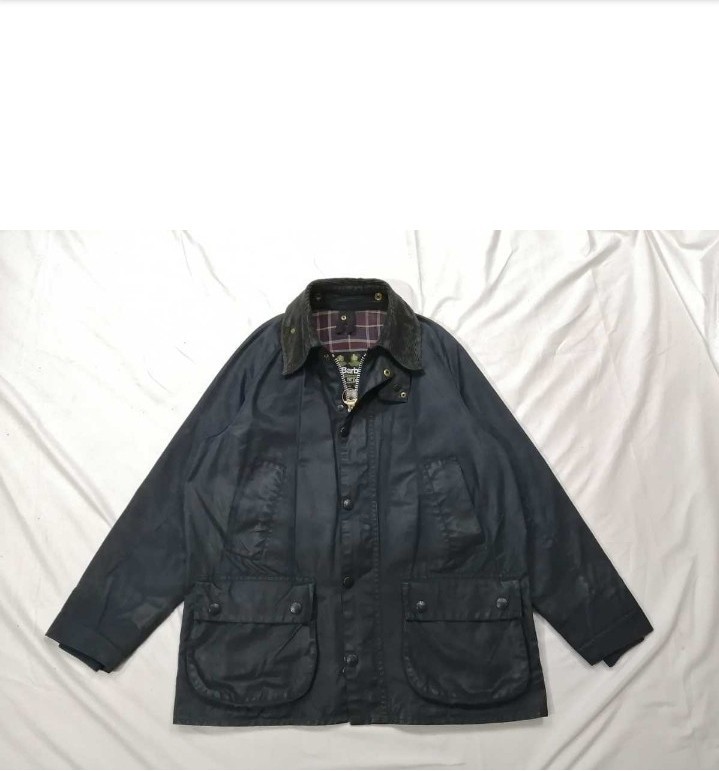 80s 90s Barbour BEDALE vintage バブアー オイルドジャケット ビデイル 3ワラント ビンテージ セージ ビューフォート ブラック c38 _画像1