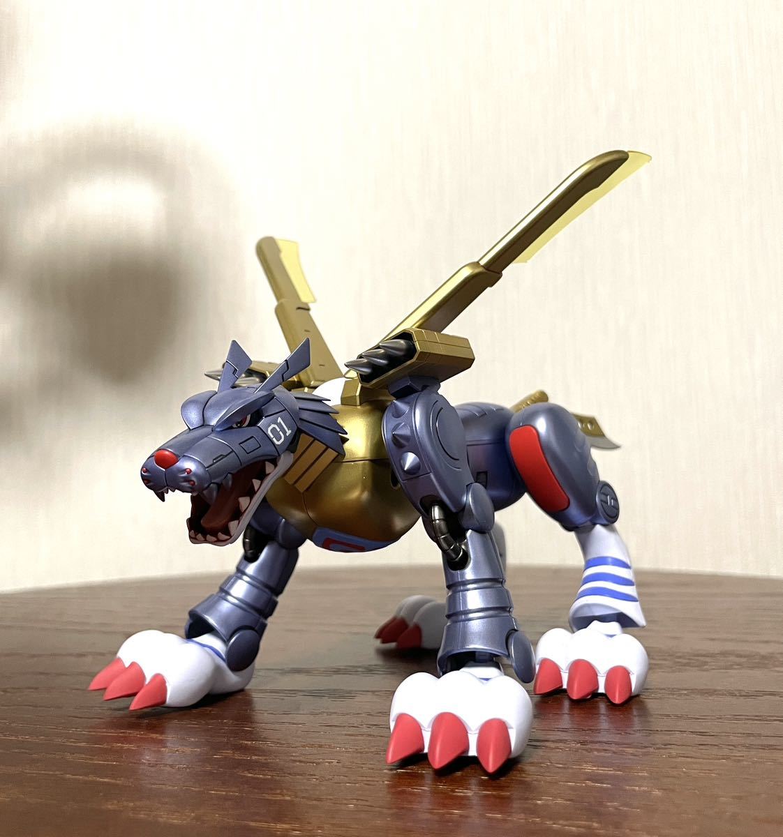 Yahoo!オークション - 塗装完成品 メタルガルルモン Figure-rise Yahoo!オークション - 塗装完成品 メタルガルルモン Figure-rise