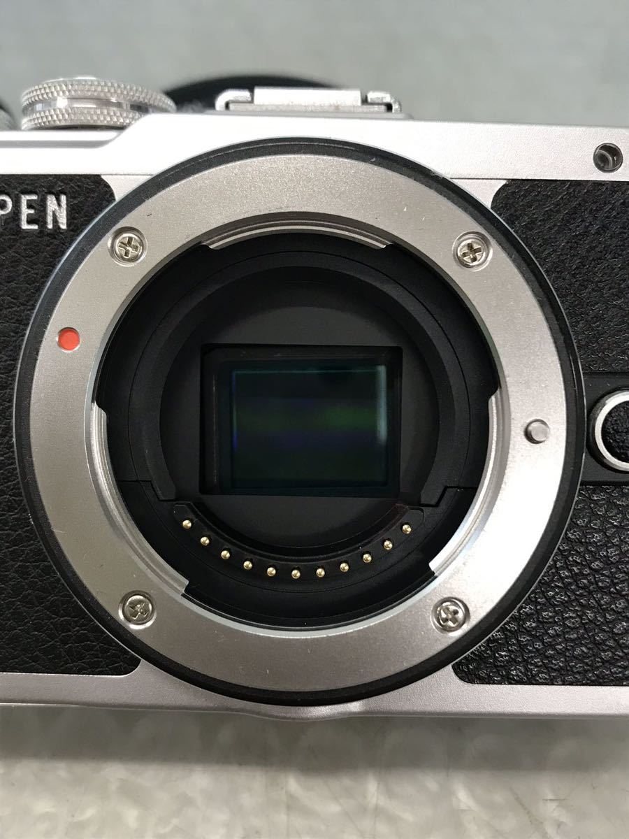 OLYMPUS PEN E-PL8，14-42mm 1:3.5-5.6，動作未確認　外観状態良好　本体のみ，中古現状品（60s）_画像9