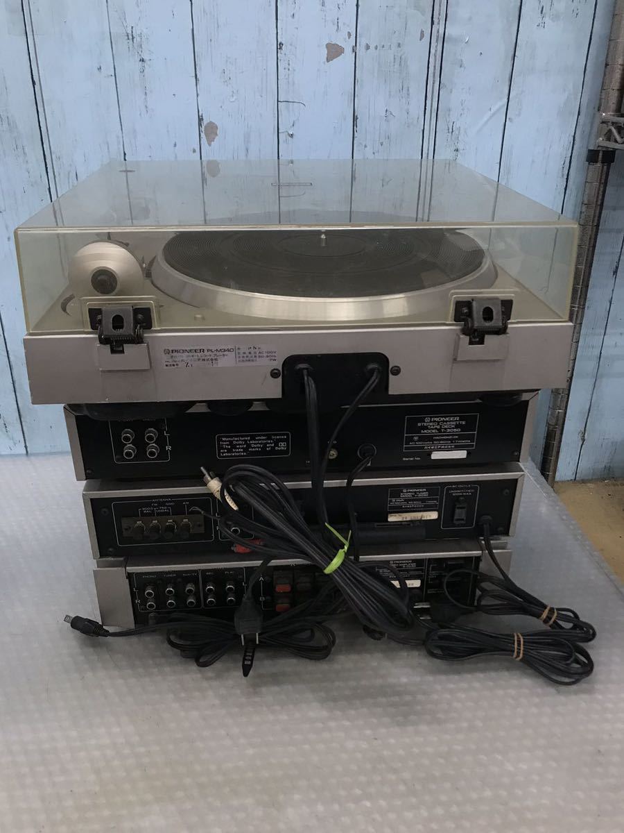 Pioneer T-3050、F-2030、A-2030、PL-M340，通電OK，その他動作未確認　キズ汚れあり　中古現状品　ジャンク品（140s）x2_画像7