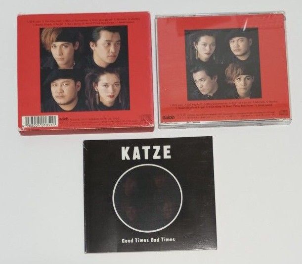 グッドタイムズバッドタイムズ ＫＡＴＺＥ CD アルバム カッツェ KATZE　限定版　good times bad times