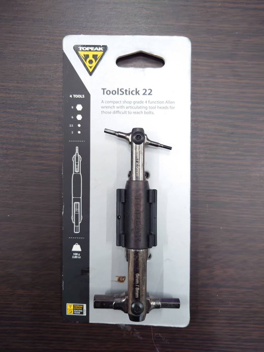 【未使用品】TOPEAK ( トピーク )　ToolStick22　携帯工具　マルチツール_画像1