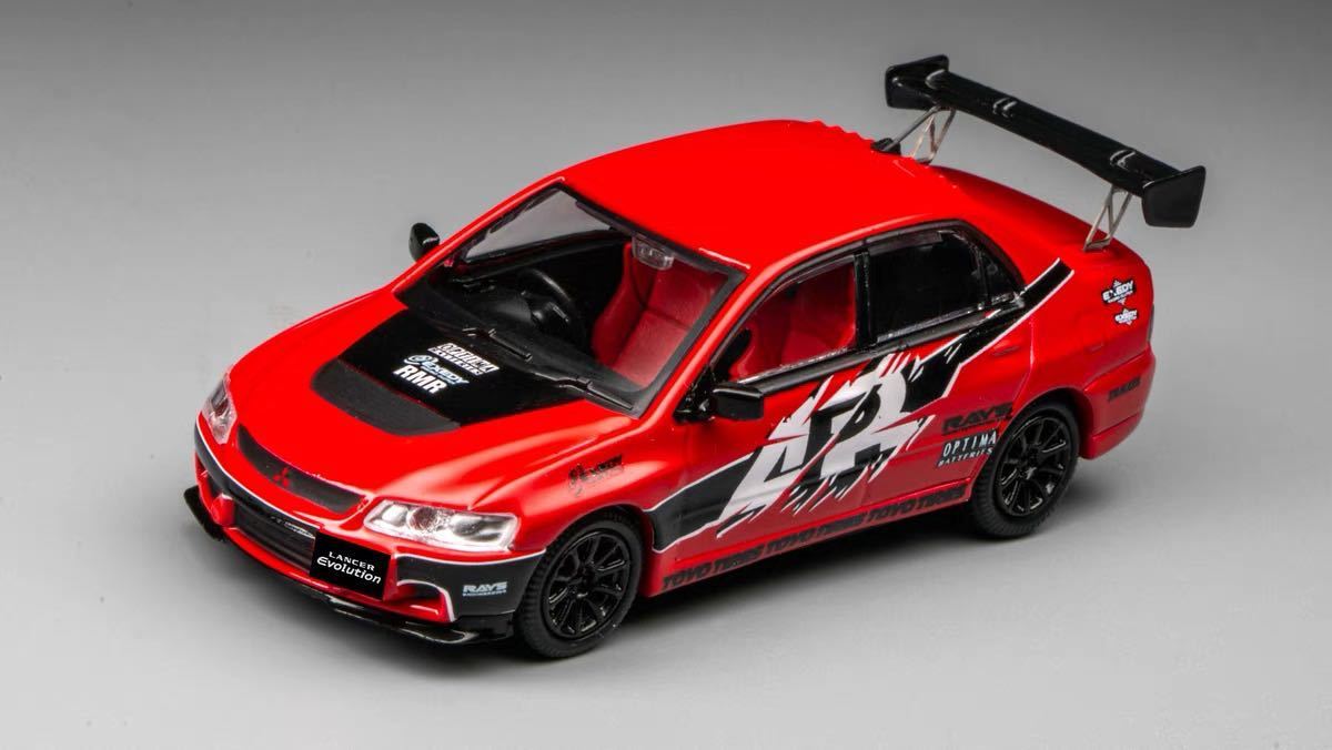 1/64 Speed GT Mitsubishi Lancer Evolution EVO IX 三菱　ランサーエヴォリューション　ランエボ　ワイスピ　赤_画像1